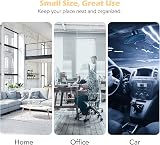 AGPTEK Cable Clips Self Adhesive 100Pcs White Wire Management Organizer view 7