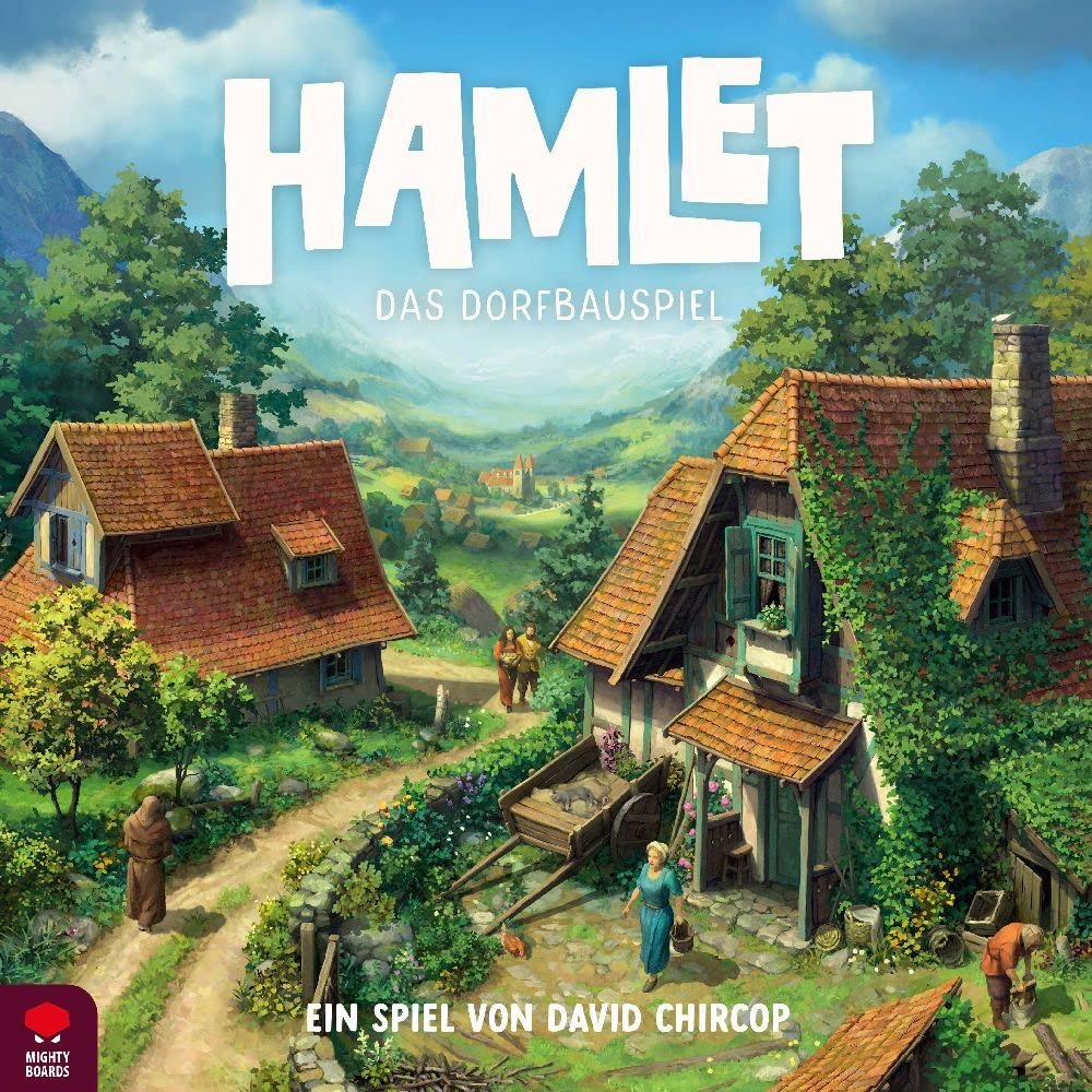 Asmodee Mighty Boards, Hamlet: The Village Building Game, Connoisseur Game, Board Game, 1-4 Players, From 10+ Years, 25 Minutes per Player, German