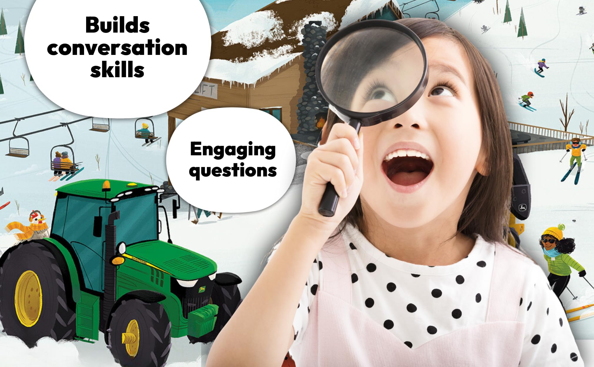 I Spy With My Little Eye John Deere Farm & Find - Kids Search, Find, and Seek Activity Book, Ages 3, 4, 5, 6+