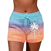 Sweat Shorts for Women Summer Beach Casual Drawstring Shorts Running Short Workout Lounge Shorts with Pockets