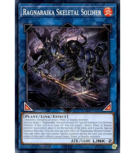 Amazon.com: YU-GI-OH! Ragnaraika Mantis Monk - LEDE-EN048 - Common