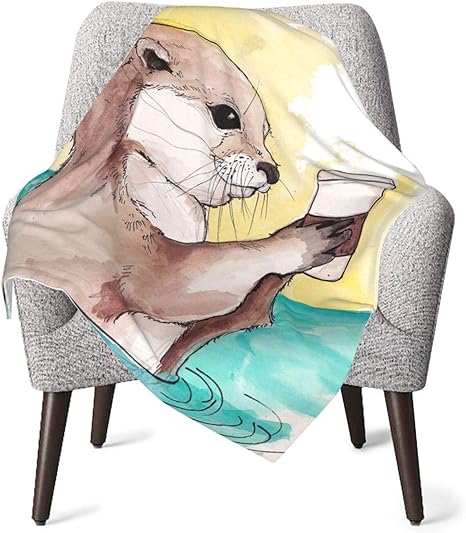 Amazon Co Jp ベビーブランケット Watercolor Otter Painting カワウソ カバー けカバー きめ らかい ベビー おしゃれ フランネル おくるみ ひざかけ お タオルケット ちゃん ふとんカバー おくるみ い け ブランケット アウトドア オフィス ホーム キッチン