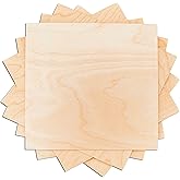 PLYWOODBIRCH 3MM 1/8" x 12 x 12 Premium Baltic Birch Plywood (3 Pack) | B/BB Grade | Ideal for DIY Projects, Art & Craft, Woo