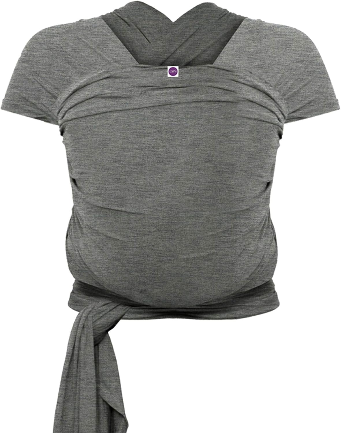 Izmi Essential Baby Wrap, Mid Grey - Image 3