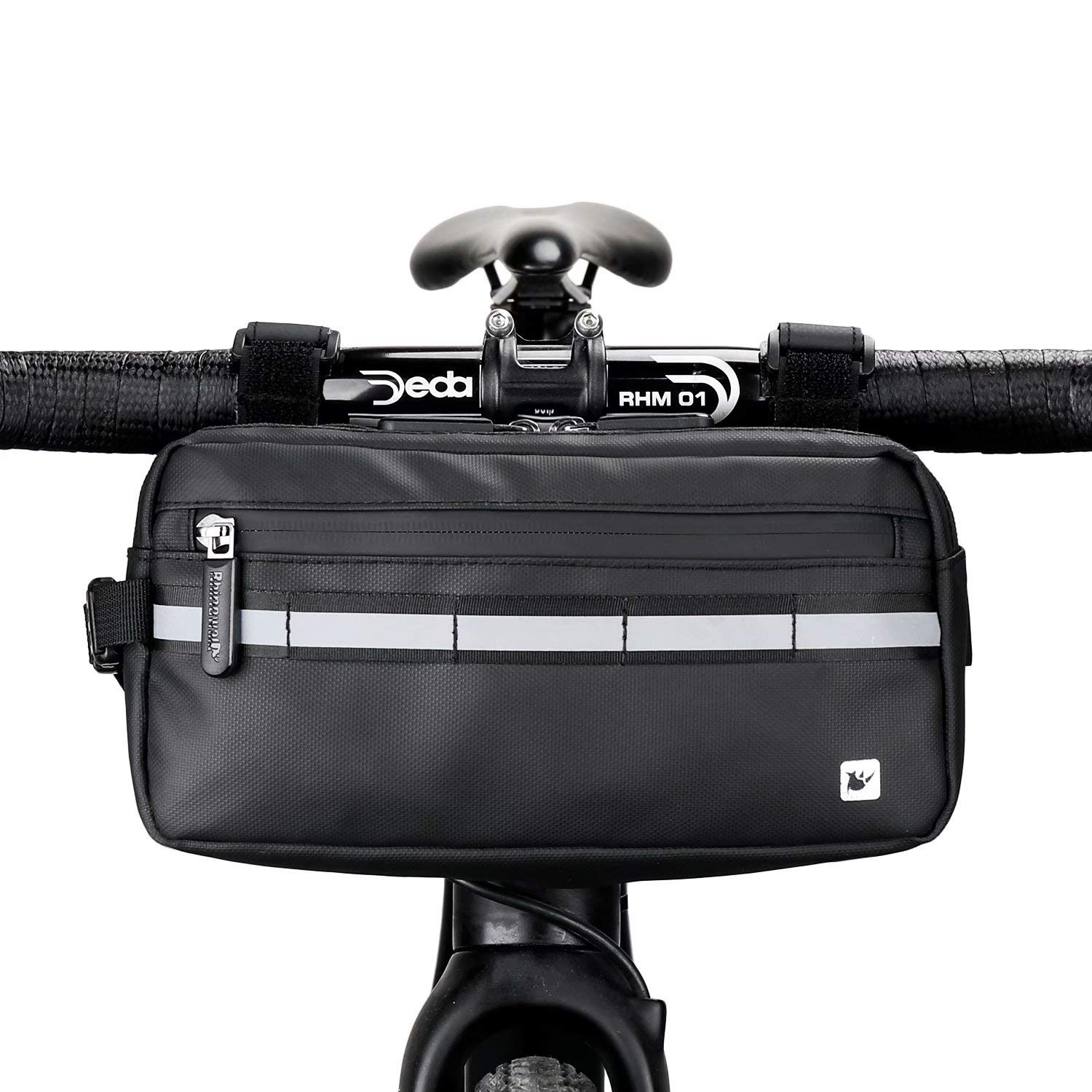 Rhinowalk Multifunction Bike Handlebar Bag - Waterproof Front Bag for Bicycle Frame and Shoulder Use