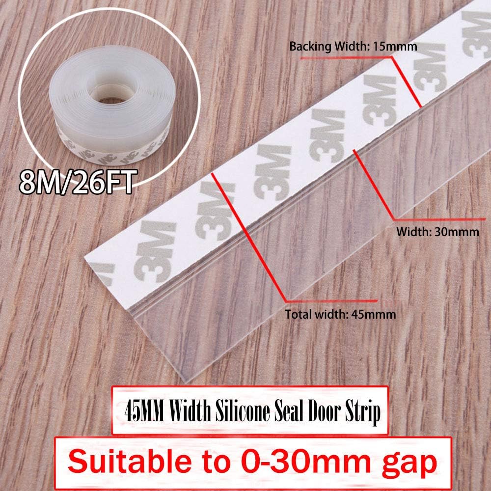 Silicone Seal Door Strip Bottom - Image 4