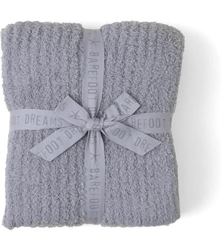 Amazon.com: Barefoot Dreams® CozyChic® Diamond Weave Blanket