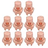 Kuejotty 10PCS Solid Copper Split Bolt