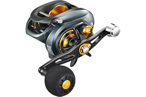 Piscifun 400 Baitcaster Fishing Reel, 38Lbs Max Drag Aluminum Alloy Frame Baitcasting Reel, Available in 8.1:1 Gear Ratio, Fr