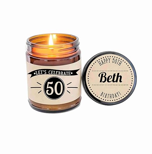 Amazon Com 50th Birthday Gift Candle Personalized Candle Soy Candle Fifty Birthday Fiftieth Birthday Scented Candle Jar Candle Custom Candle Handmade Amazon Com 50th Birthday Gift Candle Personalized Candle Soy Candle Fifty Birthday Fiftieth Birthday Scented Candle Jar Candle Custom Candle Handmade