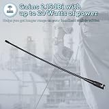 Retevis RHD771 Walkie Talkie Antenna SMA-F VHF UHF 144/430 38cm 34g view 7