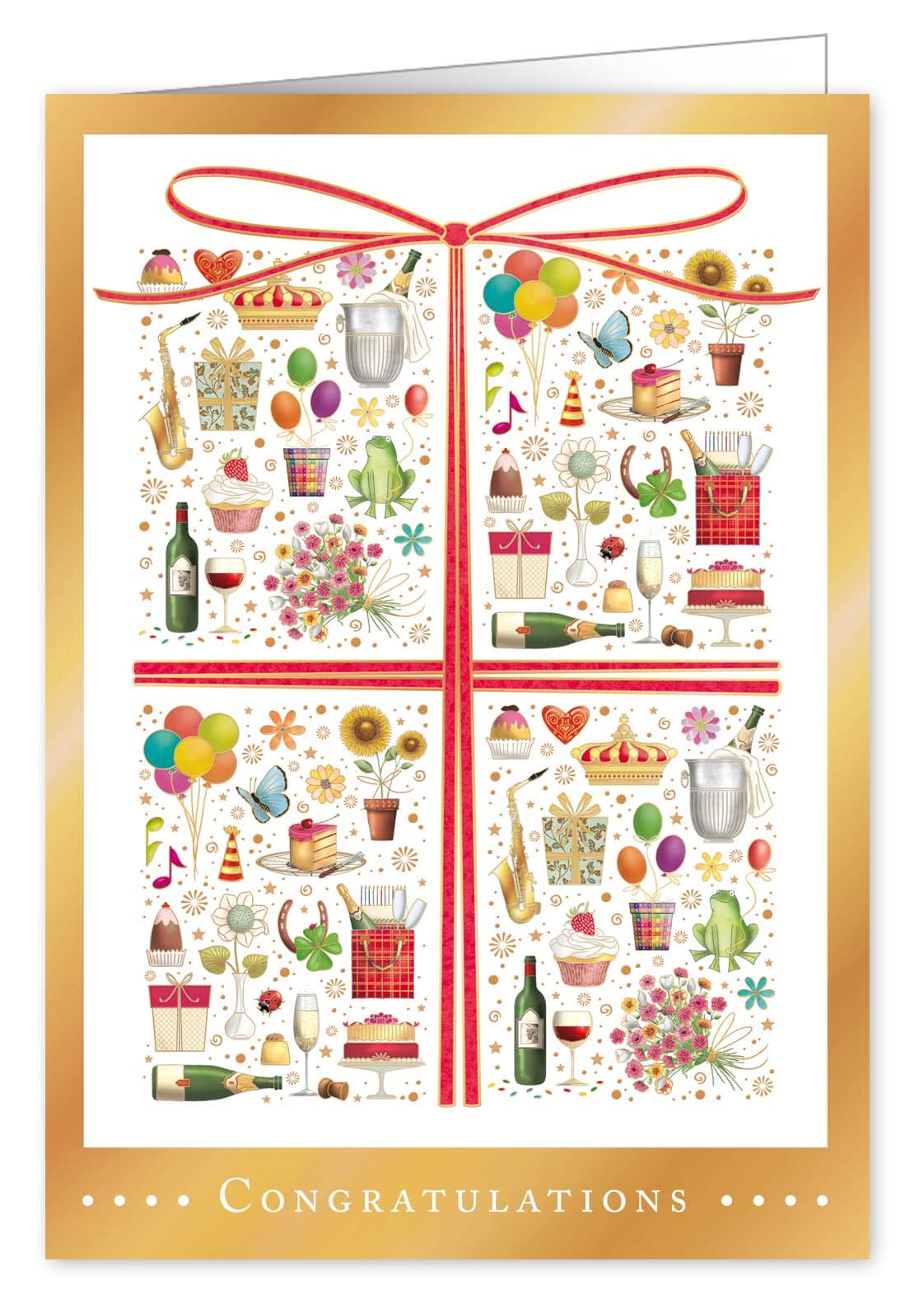 Quire Mac Classic XL Card Congratulations Birthday Icons