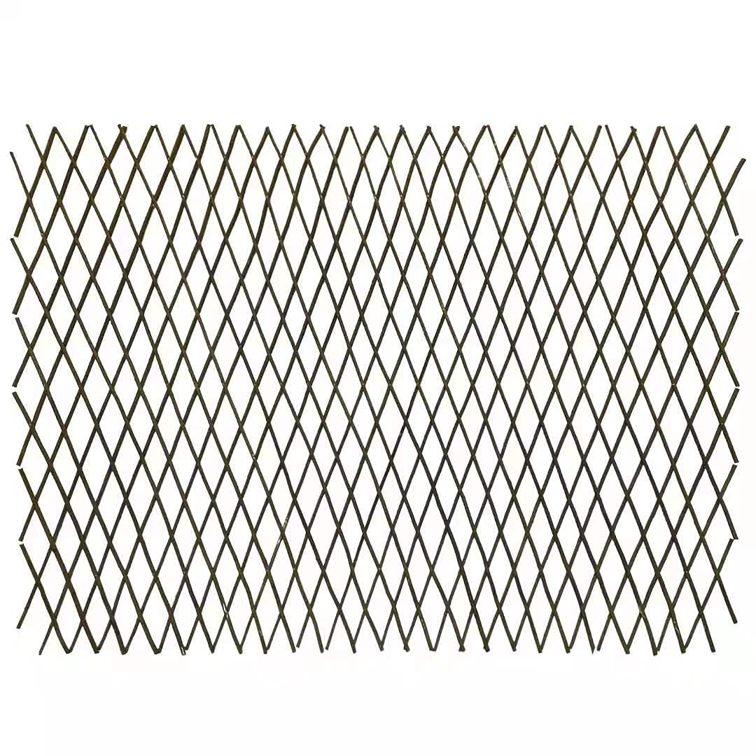 Photo 1 of Kechery Nature Willow Trellis Expandable Plant Support Plant Climbing Lattices Trellis Willow Expandable Trellis Fence for Climbing Plants Support 36x92 Inch,Double Panel (2)