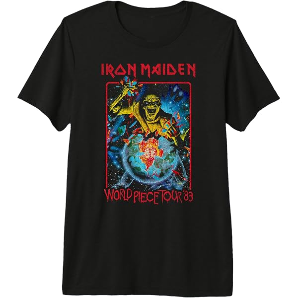 Amazon.com: Iron Maiden T Shirt The Beast Tames Texas 1982 Tour