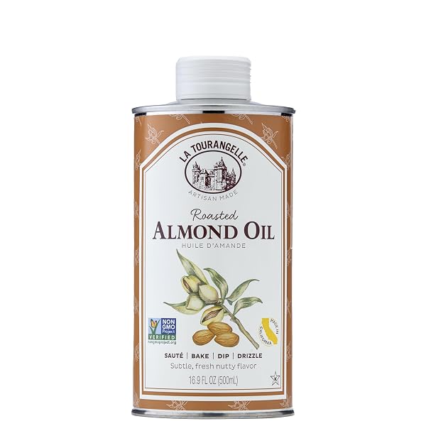 LA TOURANGELLE, ROASTED ALMOND OIL, ARTISANAL COOKING OIL...