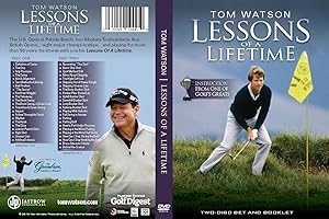 Tom Watson Lessons of a LifeTime Golf 2 Disc DVD