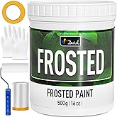DWIL Frosted Glass Paint for Window - Window Privacy Paint, Waterproof & UV Resistant, Frosted Glass Spray, for Bathroom, Kit