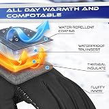 Westwood Fox WFX Cycling Gloves Touchscreen Thermal Black L view 3