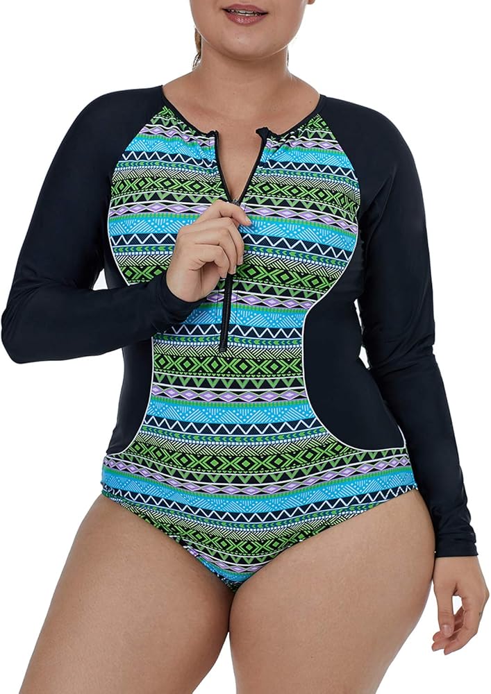 long sleeve swimsuit in store
