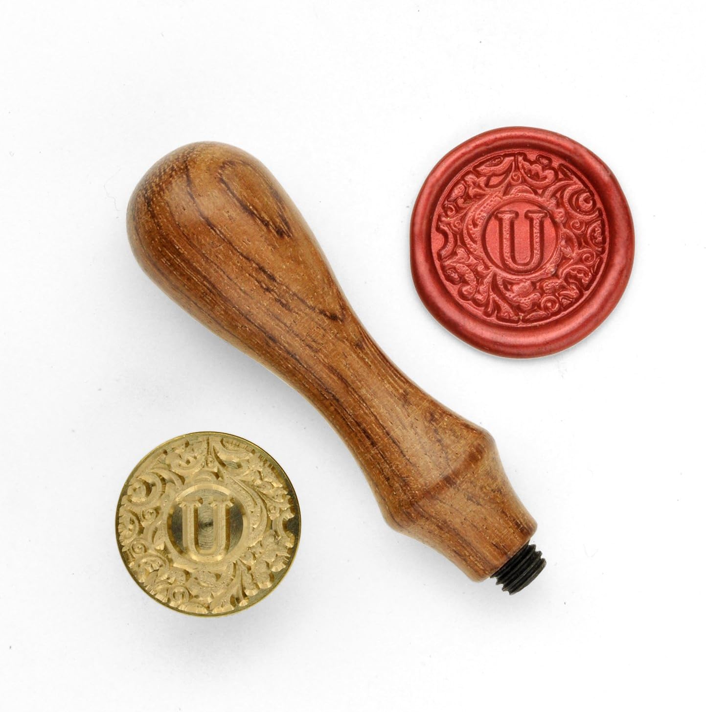 DesignOD Wax Seal Stamp - Royal Letters - U
