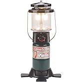 Coleman 1000L Deluxe Propane Lantern, Gas Lamp with Adjustable Brightness, Pressure Control, Carry Handle & Mantles Included, Great for Camping, Hunting, Power Outage & More