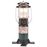 Coleman 1000L Deluxe Propane Lantern, Gas Lamp with Adjustable Brightness, Pressure Control, Carry Handle & Mantles Included, Great for Camping, Hunting, Power Outage & More
