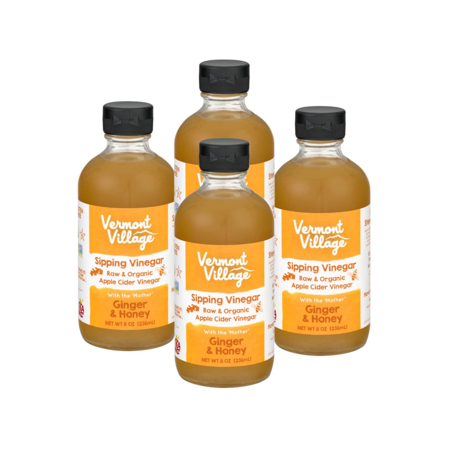 Vermont Village Organic Apple Cider Sipping Vinegar