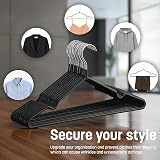 KEPLIN 20X Premium Rubber Coated Metal Hangers Heavy Duty view 6