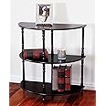 Recibidor De Entrada Frenchi Home Furnishing 3-Tier Mesa Ovalada