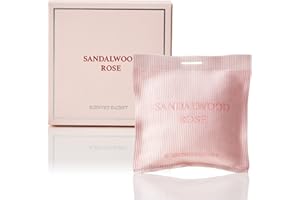 COCORRÍNA Scented Sachet Bags - Sandalwood Rose Car Air Freshener Clip for Women, Sachets Bags for Drawers and Closets Car Accessories for Women