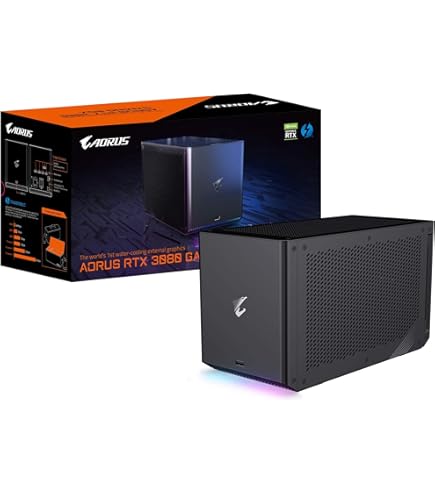 Amazon.com: GIGABYTE AORUS RTX 4090 Gaming Box eGPU, WATERFORCE