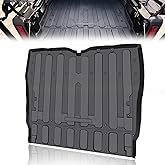CPOWACE Rubber Bed Mat Liner Compatible with 2016-2025 Honda Pioneer 1000-5 Accessories TPE UTV Rear Cargo Bed Mat 5-Seat Slush Liner All Weather Protector