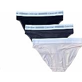 Calvin Klein Women`s Bikini 3 Pack (B(QP2766-680)/P, Medium)