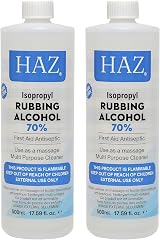HAZ Isopropyl 70% Rubbing Alcohol 500 ml Pack First Aid Disinfectant IPA
