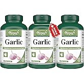 VORST Garlic 1200mg Per Serving 3 X 180 Vegan Capsules | Helps Maintain Cardiovascular & Heart Health | Garlic Pills for Bloo