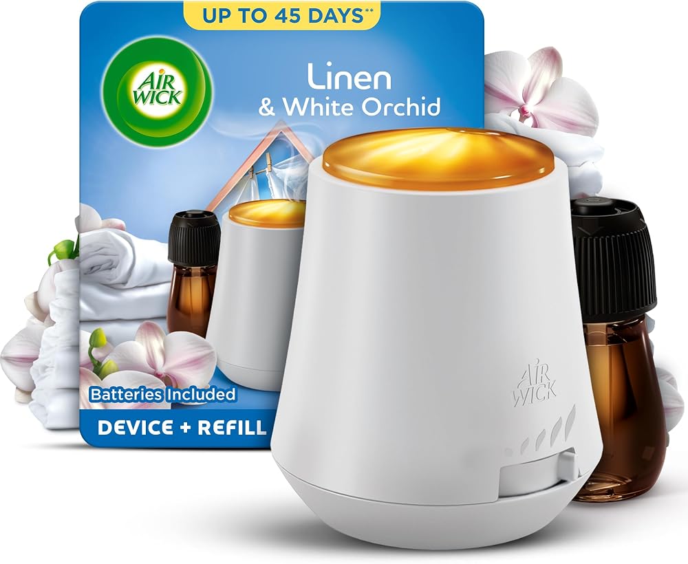 Air Wick Essential Mist Linen & Petals Diffuser Kit 1 device 1 refill 20ml