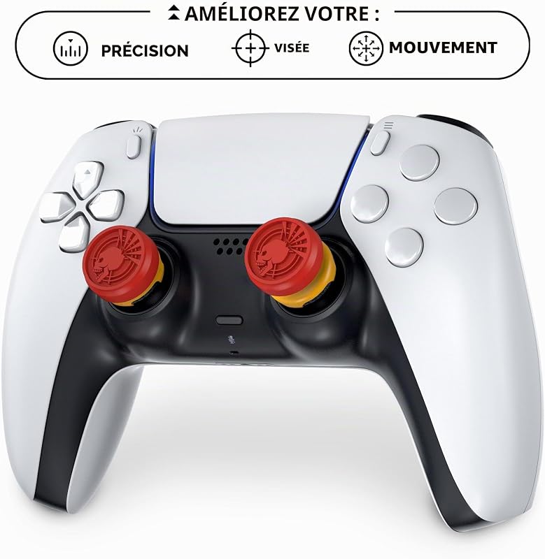 Call of Duty: Deadshot Grips pour Manette PS5 | Rehausseurs de Joystick Officiels pour PS5 & PS4 | Mid-Rise pour Visée Précise & Aim Assist