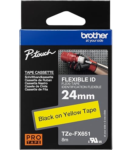 Amazon.com: Brother Genuine P-Touch TZE-FX651 Tape, 1