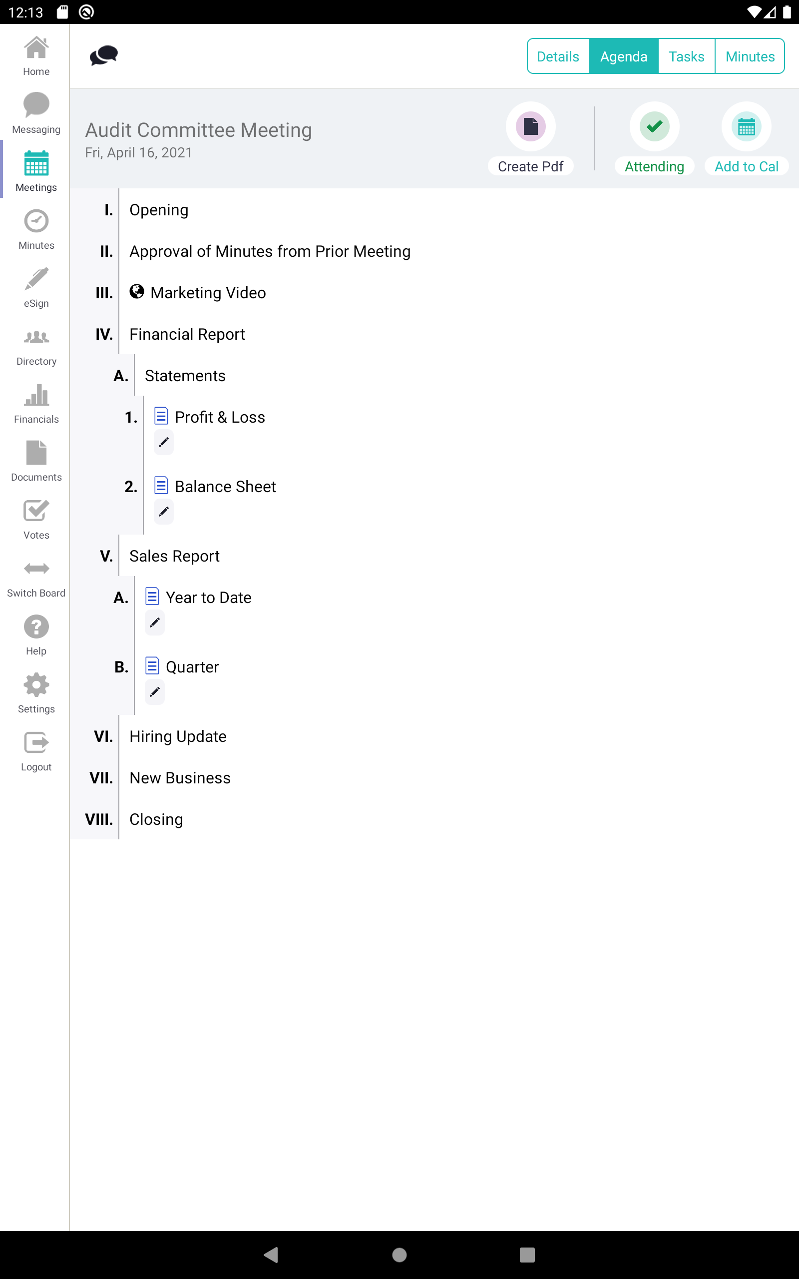 Govenda by for Android