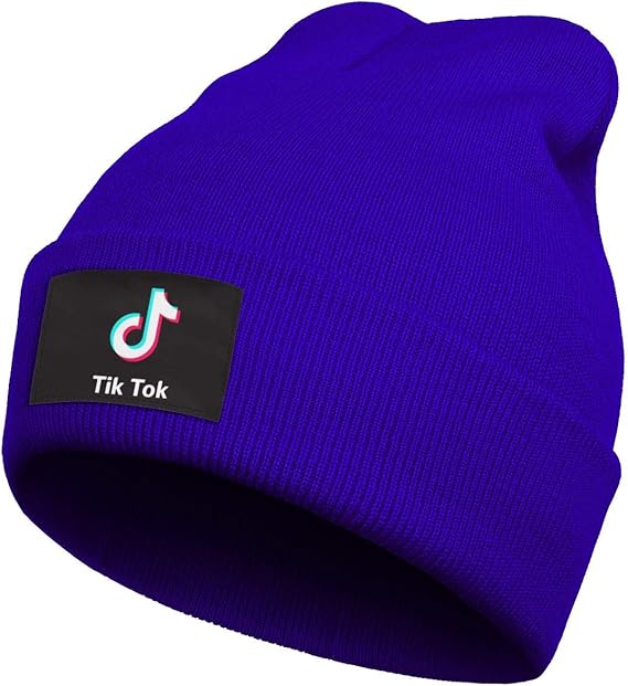 Heart Wolf TIK Tok Note Logo Beanie Hat Warm Beanie Hats Skull Cap Dad