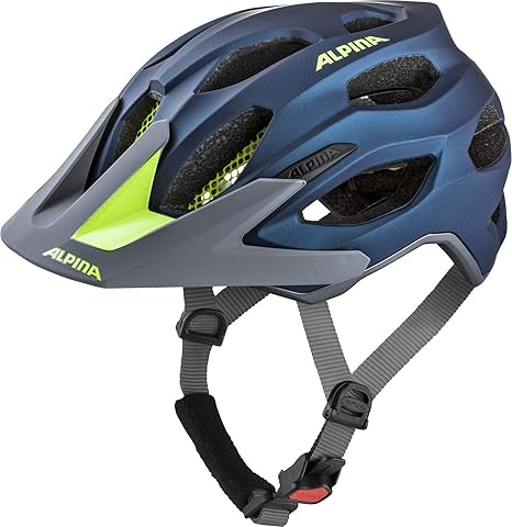 ALPINA Carapax 2.0 Helmet darkblue-neon 2019 Fahrradhelm