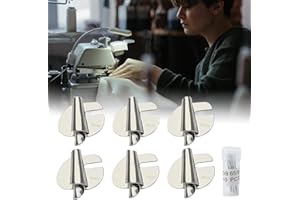 GROLOMO Sewing Rolled Hemmer Foot,3-8MM Wide Rolled Pressure Foot,Sewing Machine Presser Foot Hemmer Foot,Hemmer Attachment Folder Curler Parts,Universal Sewing Machine Attachments (6pcs)