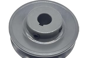 CMFG BK30-5/8 V Belt Pulley, 3.15 inch OD, 5/8 Inch Bore,Cast Iron Material, BK Single Groove Mechanical v-Belt Pulleys for "4L" or "A" and "B" or "5L" Belts