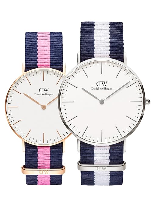 Classic Glasgow & Winchester Couple Watch Combo