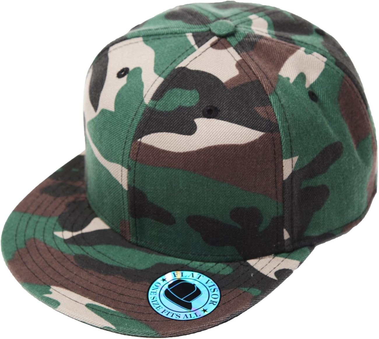blank camo snapback hats