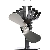 Amazon.com: Ecofan® UltrAir, Classic Styled, Heat Powered Wood Stove Fan,  125 CFM, 810CAKBX, Mid-Sized, 7.9 Blade, Nickel : Home u0026 Kitchen