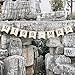 Junxia Miss to Mrs Natural Burlap Banner for Party or Wedding Decoration