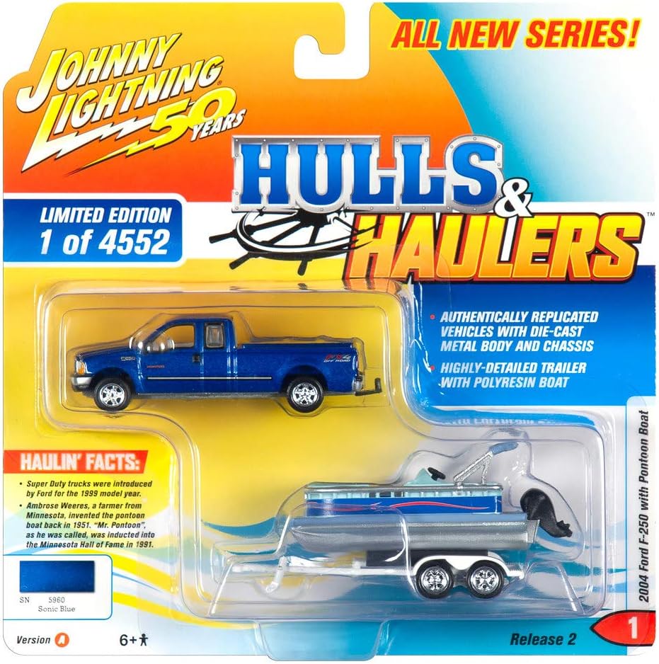 diecast pontoon boat