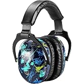 ZOHAN EM030 Kids Ear Protection, Noise Cancelling Headphones Ear Muffs for Autism Sensory, Safety Noise Reduction Hearing Protection for Monster Truck/Concerts/Fireworks/Air Shows
