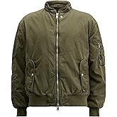 AllSaints mens Banner Bomber